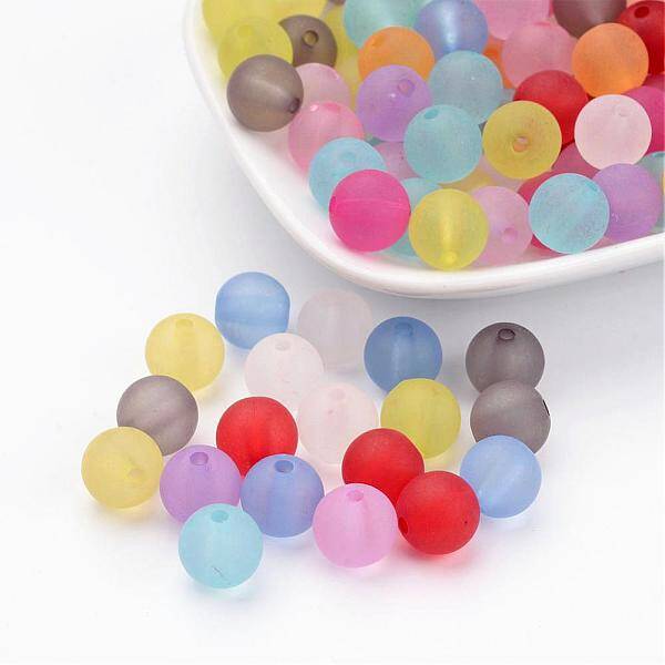 Transparent Acrylic Ball Beads
