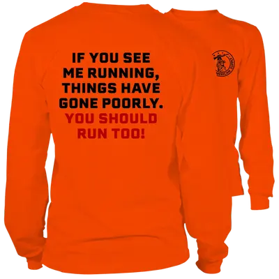 Run - Long Sleeve Hi-Vis T-Shirt