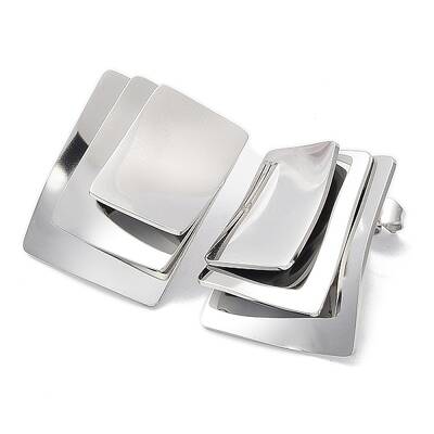 Non-Tarnish 304 Stainless Steel Stud Earrings