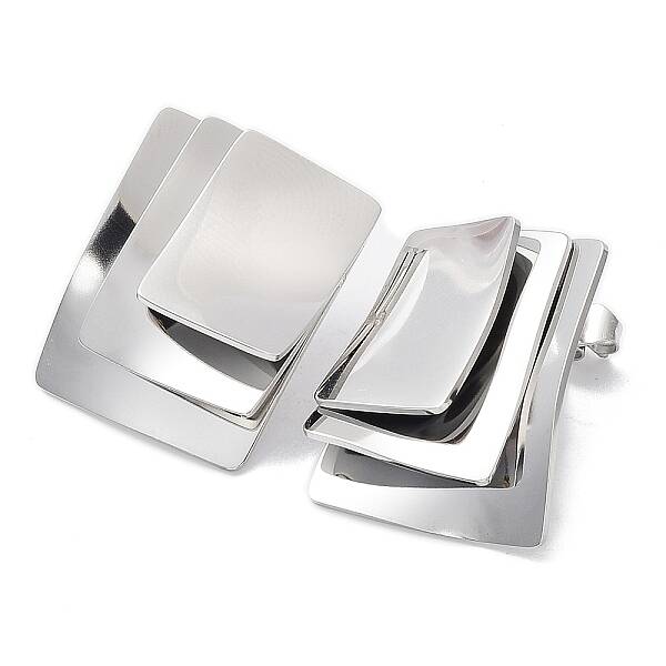 Non-Tarnish 304 Stainless Steel Stud Earrings