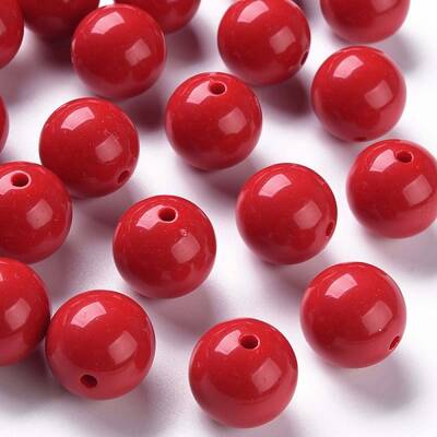 Opaque Acrylic Beads