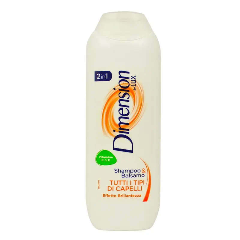 Dimension By Lux 2In1 Shampoo & Conditioner for Normal Hair 250 ml