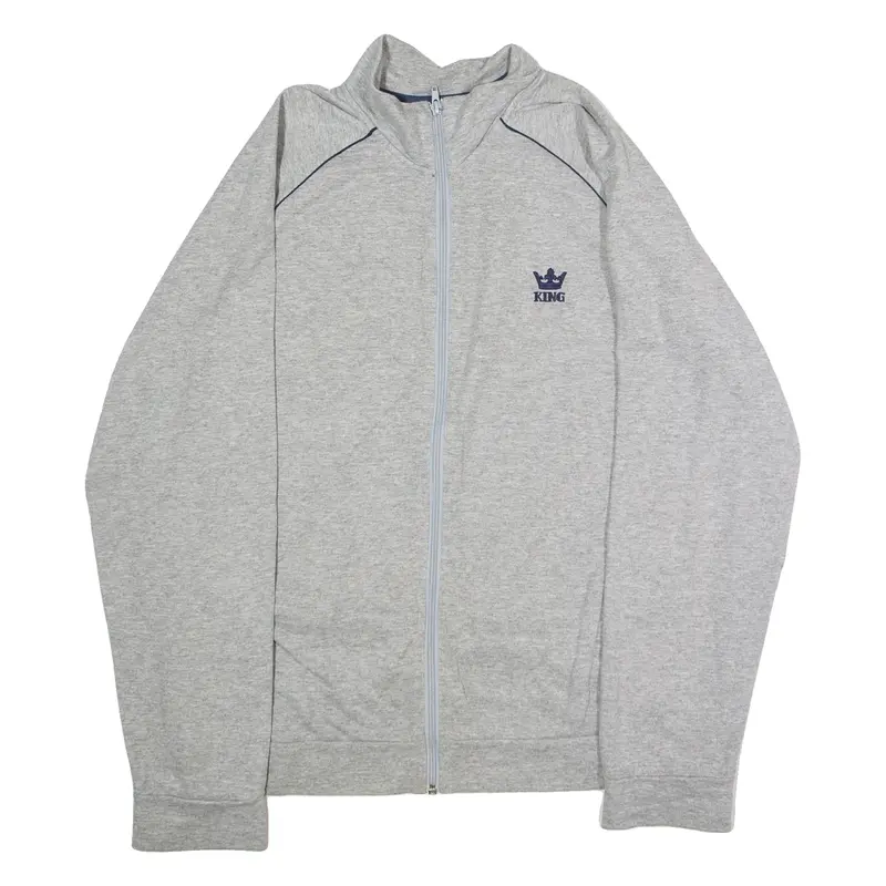 CASUAL X King Mens Track Jacket Grey L