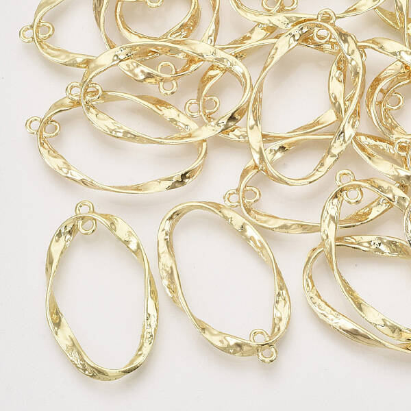 Alloy  2-Loop Link Pendants
