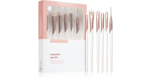 Ecotools Luxe Collection Exquisite Eyebrow Brush Set 6 Pcs