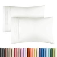 Pillow Cases Set of 2, Soft, Cooling & Breathable for Ultimate Comfort, Cozy & Luxurious for a Restful Night’s Sleep, Hotel...