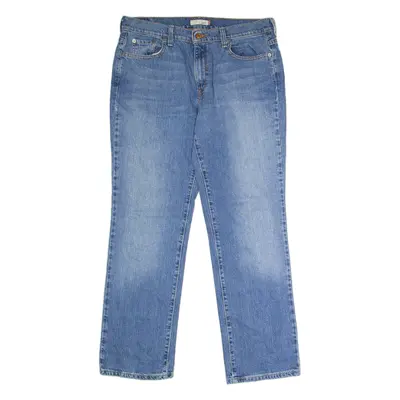 LEVI'S 505 Mens Jeans Blue Regular Straight Stone Wash W32 L30