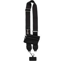 Phone Strap with Wallet, Phone Strap with Zipper Pouch, Anti-loss Cellphone Strap, Phone Accessories for Women and Men, Trave...