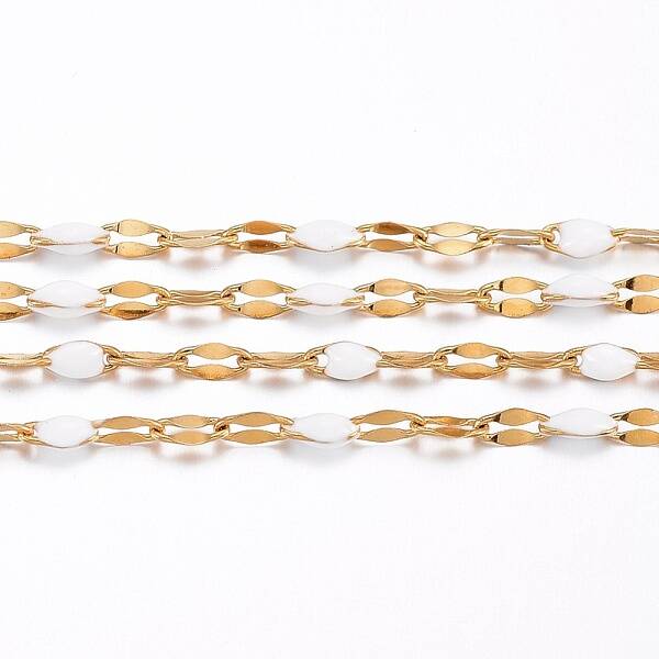 3.28 Feet Ion Plating(IP) 304 Stainless Steel Link Chains