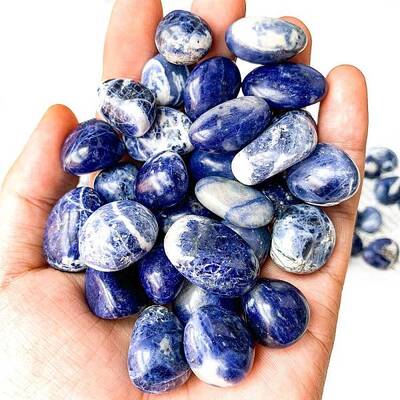 Natural Sodalite Healing Stones