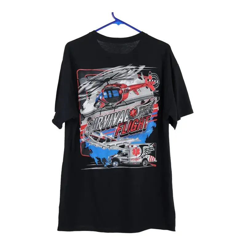 Unbranded T-Shirt - XL Black Cotton