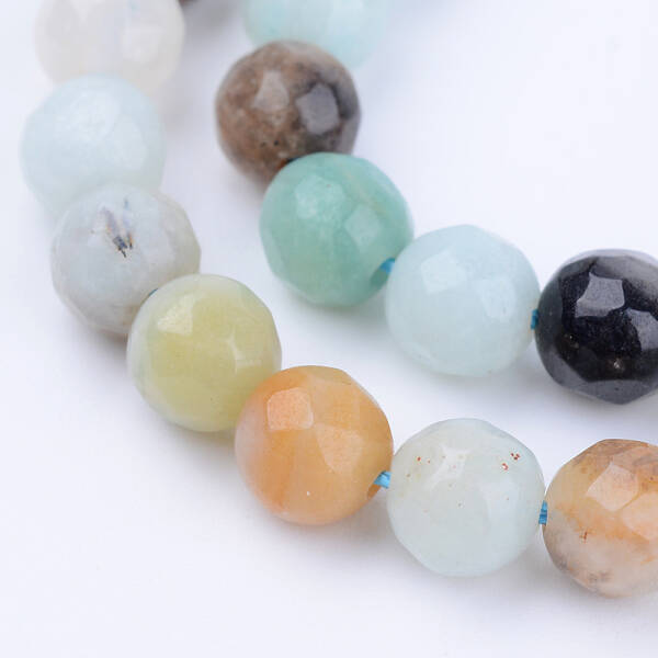 Natural Flower Amazonite Beads Strands