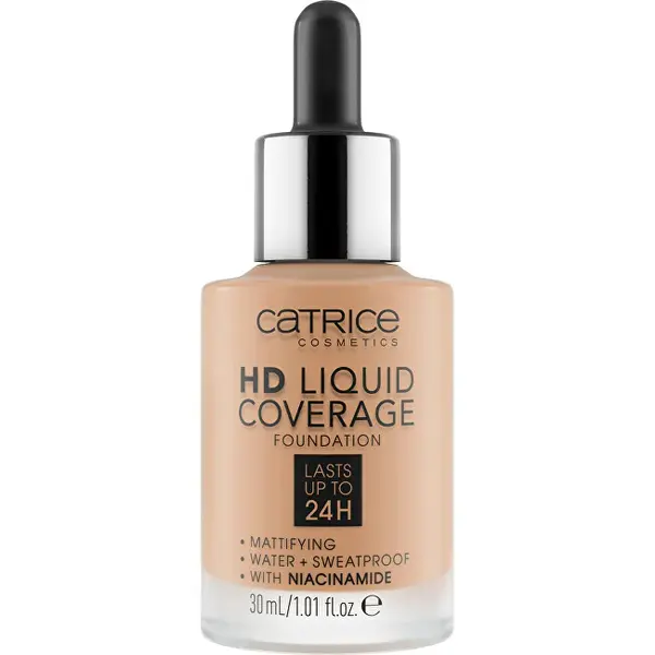 Catrice Liquid Make-Up HD Liquid Coverage (Foundation) 30 ml - Shade: 005 Ivory Beige