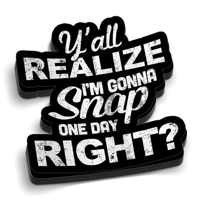 Snap Someday 5 Inch Decal