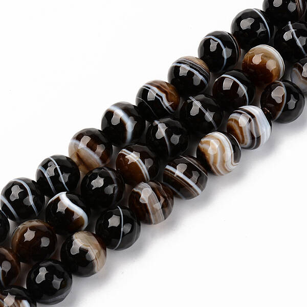 Natural Botswana Agate Beads Strands