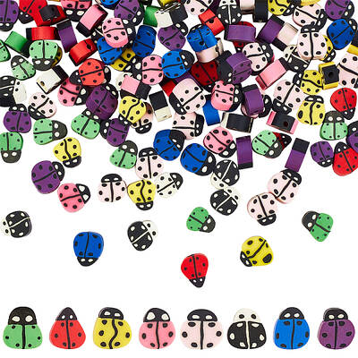 240Pcs 8 Colors Handmade Polymer Clay Beads
