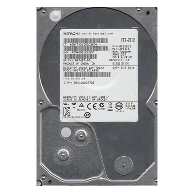 647467-001 HP 1TB 6Gb/s SATA 7200 3.5-Inch Hard Drive