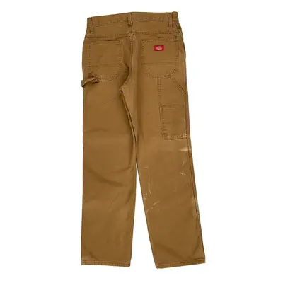 Dickies Cargo Carpenter Trousers - 30? Waist Brown Cotton