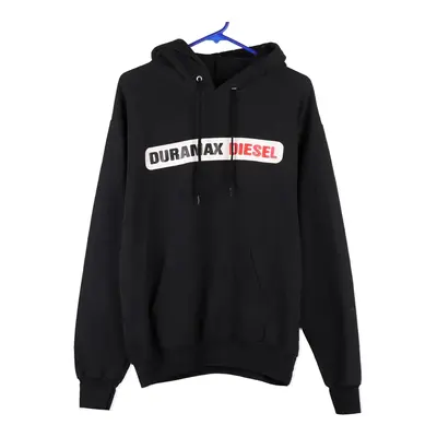 Duramax Diesel Hanes Hoodie - Medium Black Cotton Blend