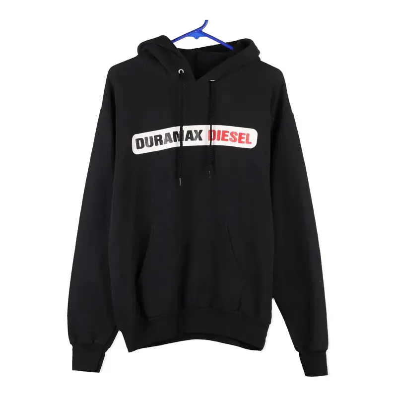 Duramax Diesel Hanes Hoodie - Medium Black Cotton Blend