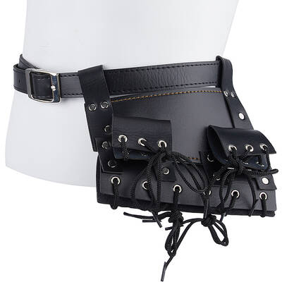 PU Leather with Alloy Waist Fencing Sheath