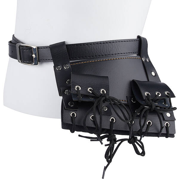 PU Leather with Alloy Waist Fencing Sheath