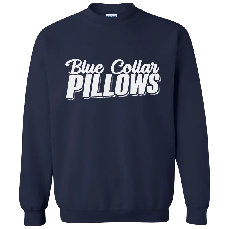 Blue Collar Pillows - Crew Sweatshirt - Navy