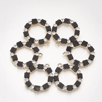 Alloy Rhinestone Pendants