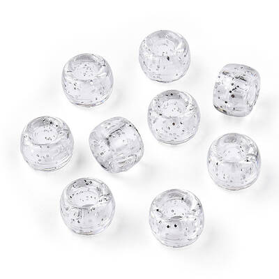 Transparent Plastic Beads