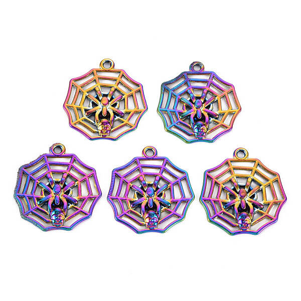 Rainbow Color Alloy Pendants