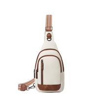CLUCI dealsforyoudays Leather Crossbody Bag Large  For Women Men Fanny Packs Chest Bag For Ipad Travel Hiking Cycling Outdoor...