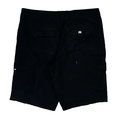 Ecko Unltd Cargo Shorts - 36W 12L Black Cotton
