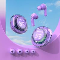 Summer Chargeable In-ear Earbud Wireless Headphones, 1 Count Touch Control Stereo Sound Earbud with Digital Display Cha...