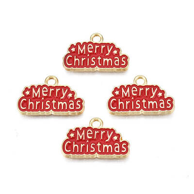 Rack Plating Alloy Enamel Pendants