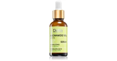 Delia Cosmetics Niacinamide 10% + zinc regenerating serum for face, neck and décolleté 30 ml
