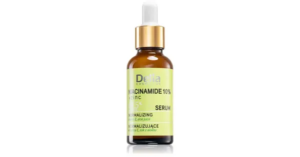 Delia Cosmetics Niacinamide 10% + zinc regenerating serum for face, neck and décolleté 30 ml