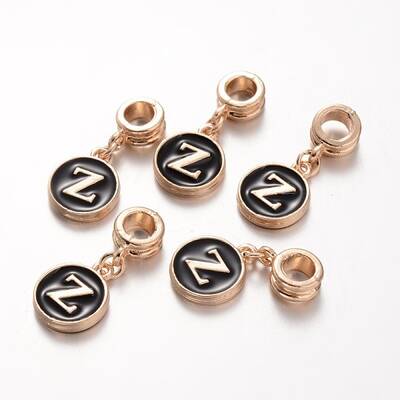 Alloy Enamel European Dangle Charms