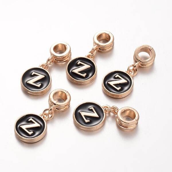 Alloy Enamel European Dangle Charms