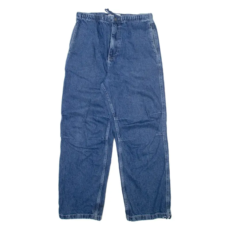 BERSHKA Womens Jeans Blue Relaxed Straight W28 L27