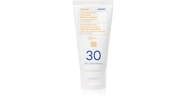Korres Yoghurt tinted protective cream SPF 30 50 ml