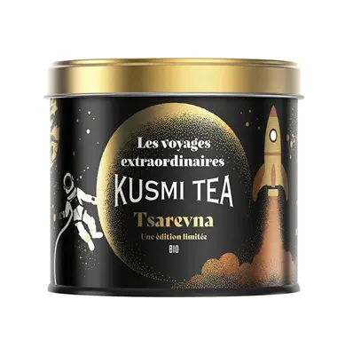 Kusmi Tea Tè Sfuso Biologico Tsarevna 2025 In Lattina 120 G