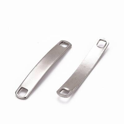 Tarnish Resistant Rectangle 304 Stainless Steel Links connectors