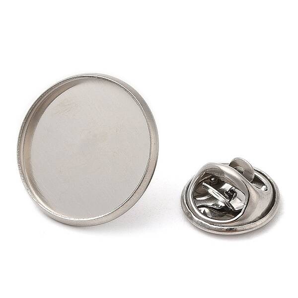 Non-Tarnish 304 Stainless Steel Brooch Findings
