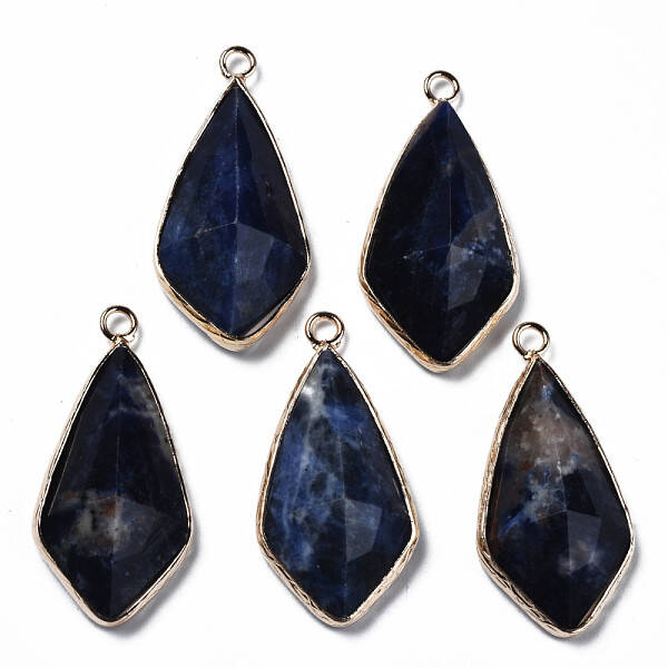 Natural Sodalite Charms