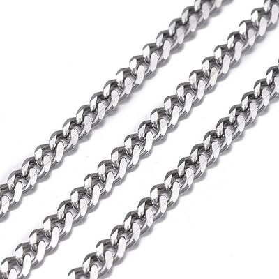 Tarnish Resistant 3.28 Feet 304 Stainless Steel Twisted Chains
