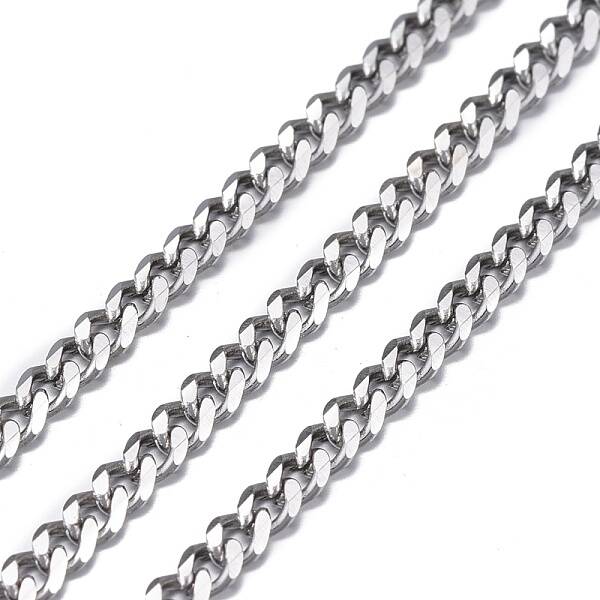 Tarnish Resistant 3.28 Feet 304 Stainless Steel Twisted Chains