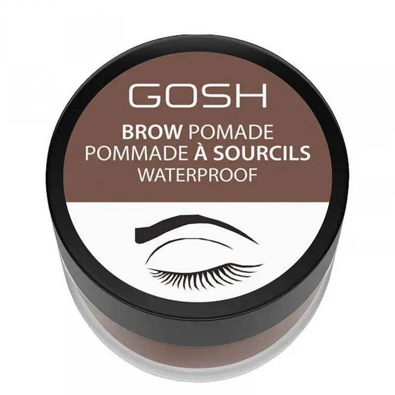 Gosh Gosh Pomata per sopracciglia impermeabile 002 Grigio-marrone 4 ml