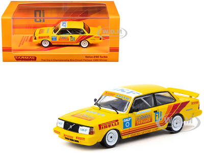 Volvo 240 Turbo 01 Per-Gunnar Andersson Winner Thai Group A Championship Bira Circuit Pattaya (1988) Hobby64 Series 1...