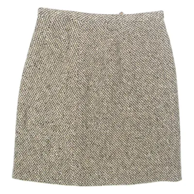 Womens Straight Skirt Brown Knee Length M