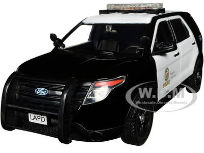 2015 Ford Police Interceptor Utility Black and White \